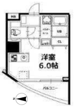 神楽坂5丁目ビル 401 間取り図