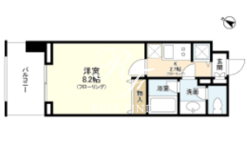 プロスペクト東雲橋 814 間取り図