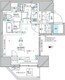 ディアレイシャス蒲田2 1102 間取り図