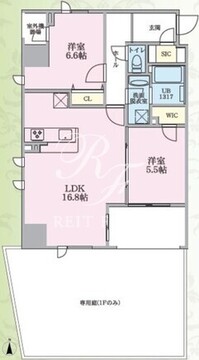 ウィレスタ 501 間取り図