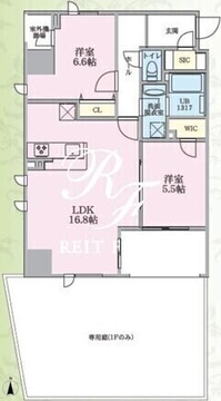 ウィレスタ 201 間取り図