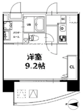 神楽坂5丁目ビル 702 間取り図