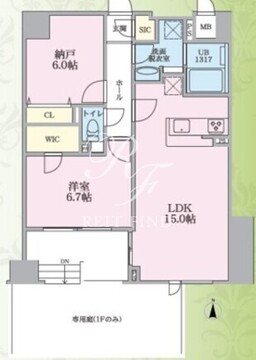 ウィレスタ 104 間取り図
