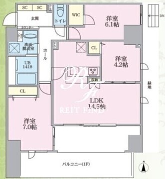 ウィレスタ 305 間取り図