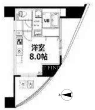神楽坂5丁目ビル 503 間取り図