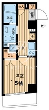 エスティメゾン武蔵小山 211 間取り図