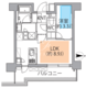 レスピール蓮根 406 間取り図