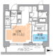 レスピール蓮根 408 間取り図