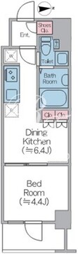 ドゥーエ西馬込2 315 間取り図