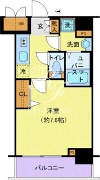 プレサンス新宿中落合メーディオ 202 間取り図