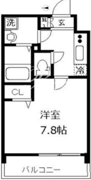 プレサンス新宿中落合メーディオ 603 間取り図
