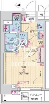 プレサンス新宿中落合メーディオ 501 間取り図