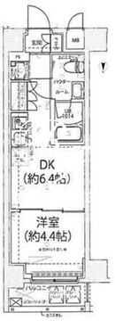 スパシエ大森 601 間取り図