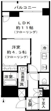 スパシエ大森 901 間取り図