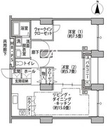 東雲キャナルコートCODAN 14-905 間取り図