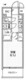 ルーツ菊川 304 間取り図