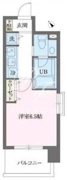 プライムアーバン早稲田 704 間取り図