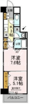 ヒルフラット大崎 115 間取り図