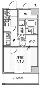 ルーツ東長崎 304 間取り図
