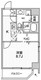 ルーツ東長崎 405 間取り図