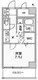 ルーツ東長崎 504 間取り図
