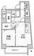 ルーツ東長崎 801 間取り図