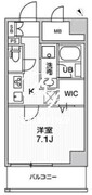 ルーツ東長崎 904 間取り図