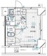 レガリス亀戸 1205 間取り図