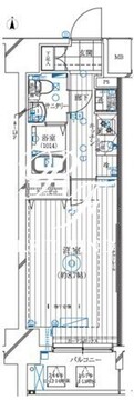 レガリス亀戸 602 間取り図