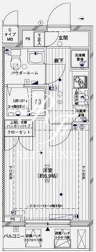 メインステージ両国 503 間取り図