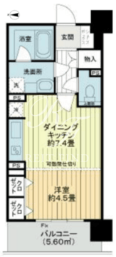 ライオンズマンション渋谷道玄坂 602 間取り図