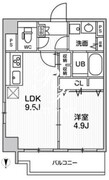 ルーツ両国 501 間取り図 ?>