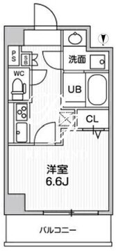 ルーツ両国 702 間取り図