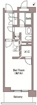 プライムアーバン用賀 205 間取り図