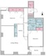 レジディアタワー麻布十番 2103 間取り図