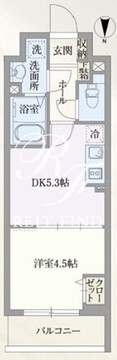 ルネサンスコート自由が丘 302 間取り図