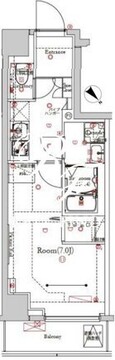 レヴールスカイフォリア 902 間取り図