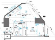 ズーム駒込 403 間取り図