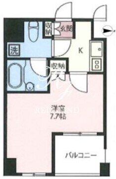 エスティメゾン浅草駒形 204 間取り図