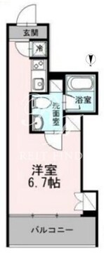 カスタリア目黒長者丸 317 間取り図
