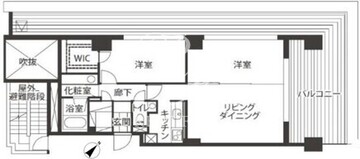 富士見デュープレックスビズ 601 間取り図