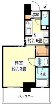 ステラメゾン学芸大学 201 間取り図