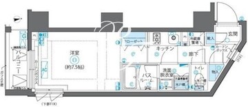 ズーム新宿下落合 503 間取り図