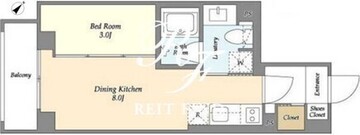 コンフォリア上目黒 309 間取り図