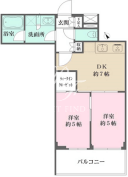 ACPレジデンス文京春日 302 間取り図