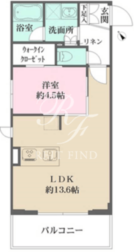 ACPレジデンス文京春日 306 間取り図