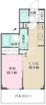 ACPレジデンス文京春日 308 間取り図