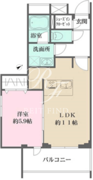 ACPレジデンス文京春日 316 間取り図