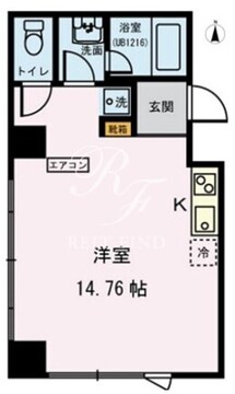 パルク北参道 205 間取り図