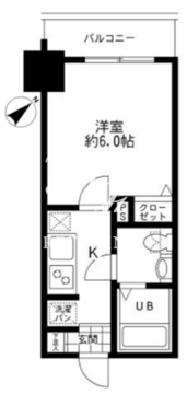 モーニングサイド銀座 1003 間取り図
